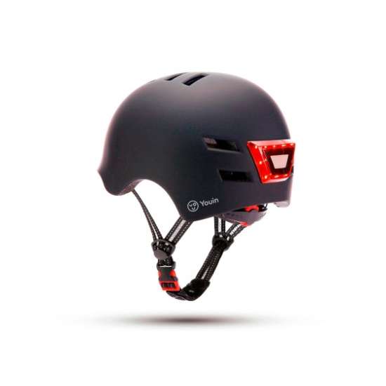 Youin casco con led frontal y trasero