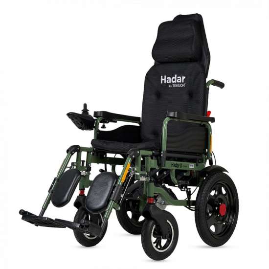 Silla de Ruedas Plegable HADAR-02 Doble Motor 250w