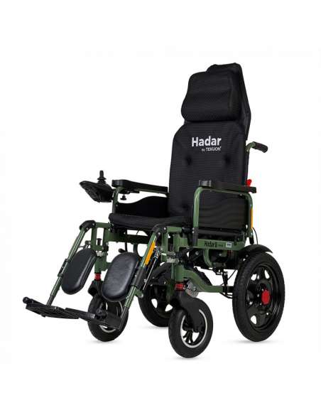 Silla de Ruedas Plegable HADAR-02 Doble Motor 250w